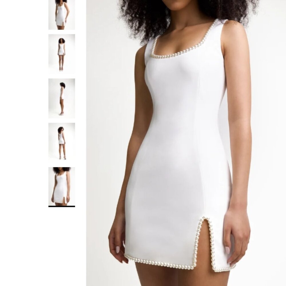 Khanums Kamm Dress - White